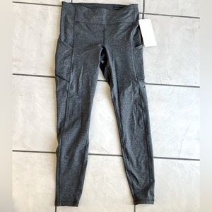 Lululemon Speed Up Tight Size 8 Heathered Black (Dark Gray) Never worn